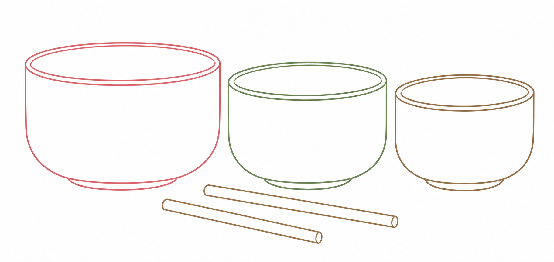 Alchemy Crystal Bowls illustration for the Discovery course